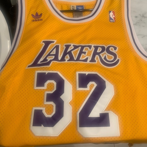 magic johnson throwback jersey